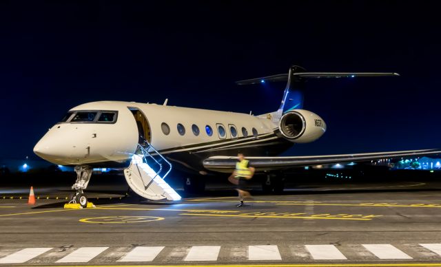 Gulfstream Aerospace Gulfstream G650 (N651FX) - Arrived from Hawaii. Departed to Adelaide afterwards.