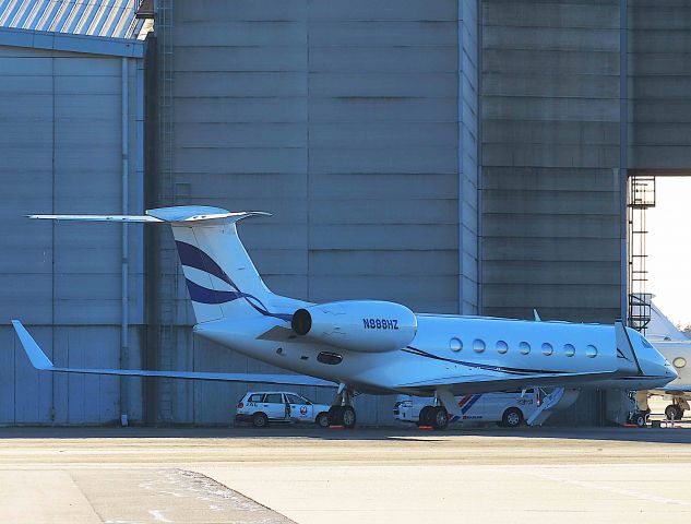 Gulfstream Aerospace Gulfstream V (N888HZ) - I took this picture on  Jan 21, 2019.