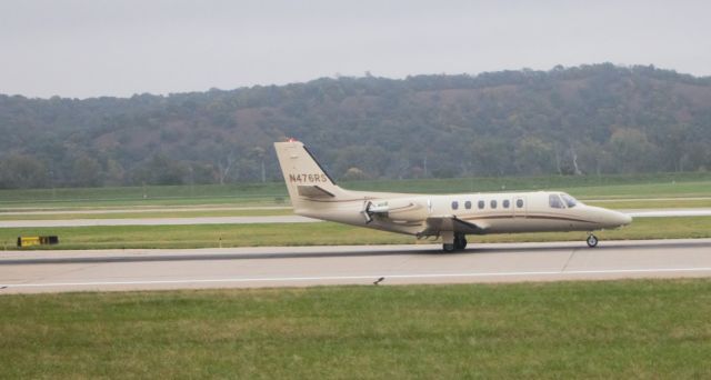 Cessna Citation II (N476RS) - 101416 landing on Rwy 14L