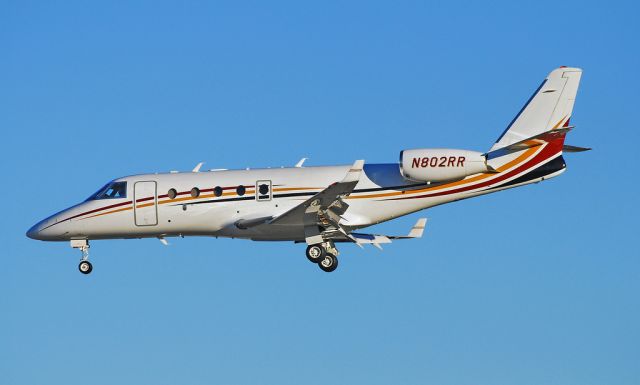 IAI Gulfstream G150 (N802RR) - N802RR (2008) Israel Aerospace Industriesltd GULFSTREAM G150 C/N 263  Las Vegas - McCarran International (LAS / KLAS) USA - Nevada, November 12, 2010 Photo: Tomás Del Coro