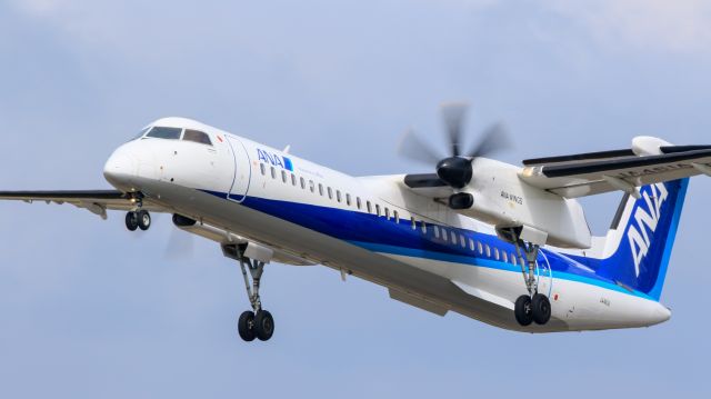 de Havilland Dash 8-400 (JA461A) - ANA Wings - AKX / Bombardier DHC-8-402Q Dash 8 [DH8D]br /Jul.16.2016 Kushiro Airport [KUH/RJCK] JAPAN