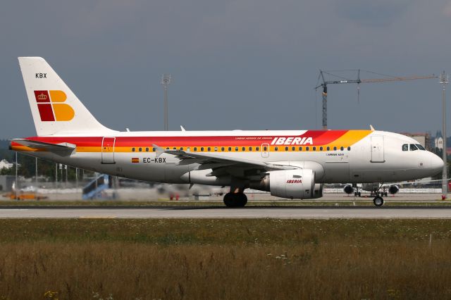 Airbus A319 (EC-KBX)