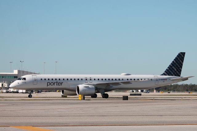 EMBRAER ERJ-190-400 (C-GKQV) - POE535 YYZ-RSW 12/3/24