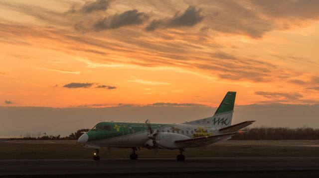 Saab 340 (JA01HC) - Hokkaido Air System / Saab340B/Plusbr /Dec.13.2015 Hakodate Airport [HKD/RJCH] JAPAN