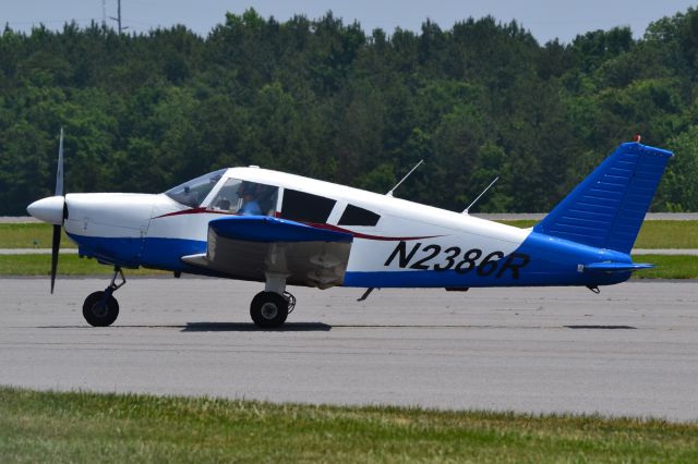 Piper Cherokee (N2386R) - LAND AIR & SEA LLC at KJQF - 5/25/19