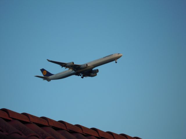 Airbus A340-600 — - LUFTHANSA A340-600 LAX