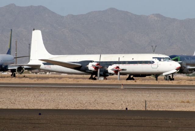 Douglas DC-7 (N777EA) - 29-Oct-09