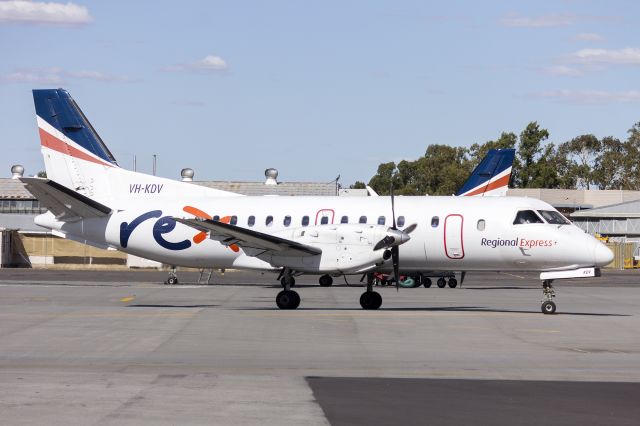 VH-KDV — - Regional Express Airlines (VH-KDV) Saab 340B on the tarmac at Wagga Wagga Airport.