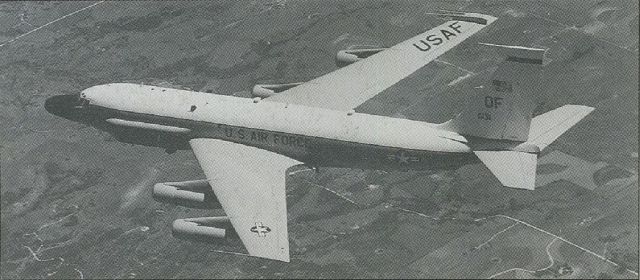 Boeing RC-135 (92-4134) - scanned from postcard