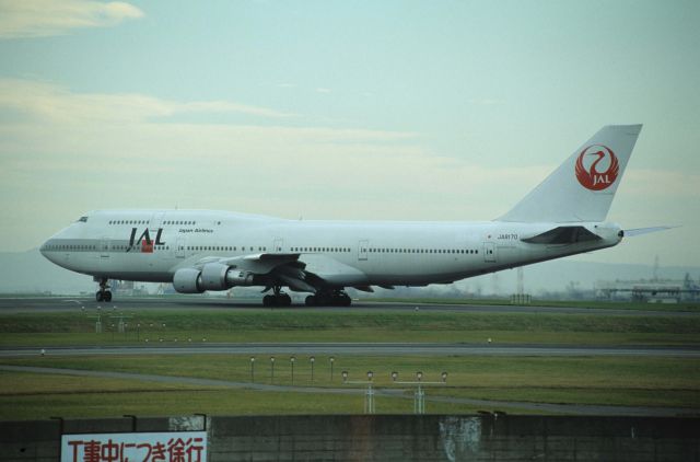 BOEING 747-100 (JA8170) - Departure at Tokyo-Haneda Intl Airport Rwy16R on 1990/11/10