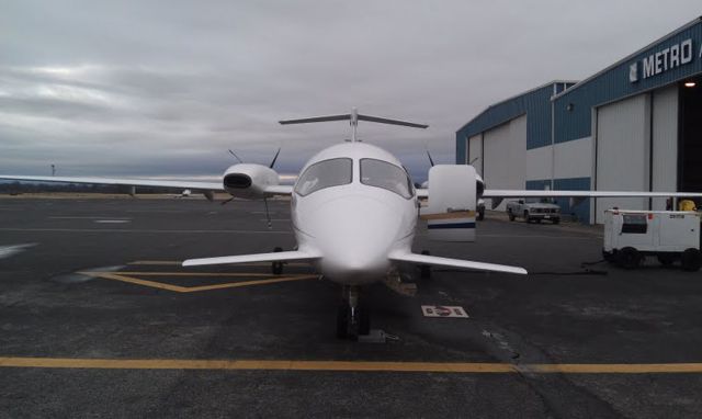 Piaggio P.180 Avanti — - Piaggio P. 180 that ventures here to KOLV every once in a while. It's a neat little airplane.