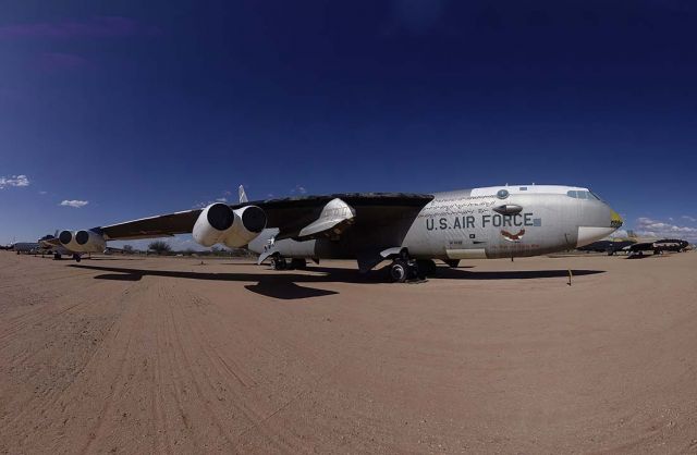 Boeing B-52 Stratofortress (52-0003) - The Boeing NB-52A Superfortress Mothership launched three X-15s and three lifting bodies from 1959 to 1969.  It is displayed at the Pima Air and Space Museum.