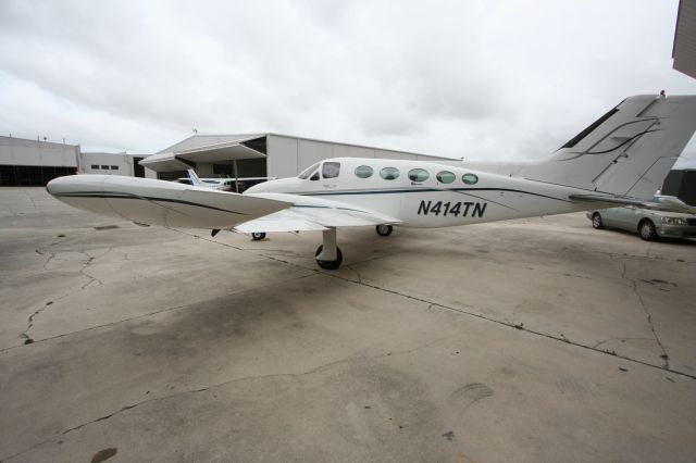 Cessna Chancellor (N414TN) - 414 looking pretty on the ramp FXE Scott MacDonald Aircraft 