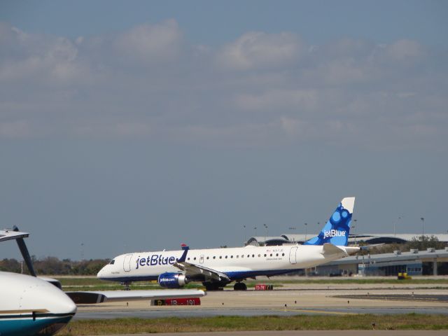 N317JB — - Jet Blue Embraer 190 this 190 is named Deja Blue. I remember this jet at Embraer in Nashville Tn. getting maintenance done.