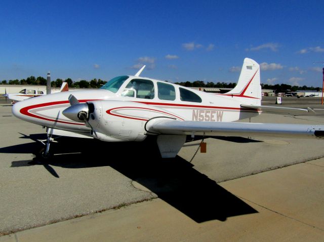 Beechcraft Travel Air (N55EW) - On the ramp 