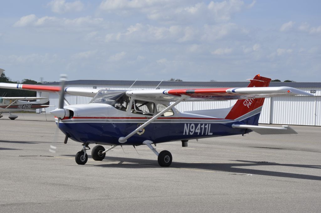 Cessna Skyhawk (N9411L) - Civil Air Patrol aircraft during training exercise, on the ground at Tampa Executive