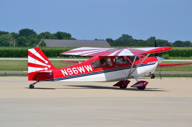 CHAMPION Decathlon (N96WW) - Plane spotting at KVYS 7-25-2019