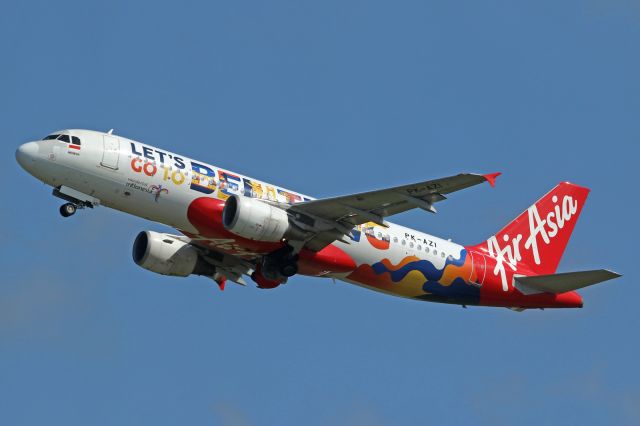 Airbus A320 (PK-AZI) - "Let's Go To Belitung" livery