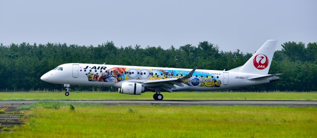 Embraer ERJ-190 (JA248J) - Specially Painted Aircraft JAL MINION JET 