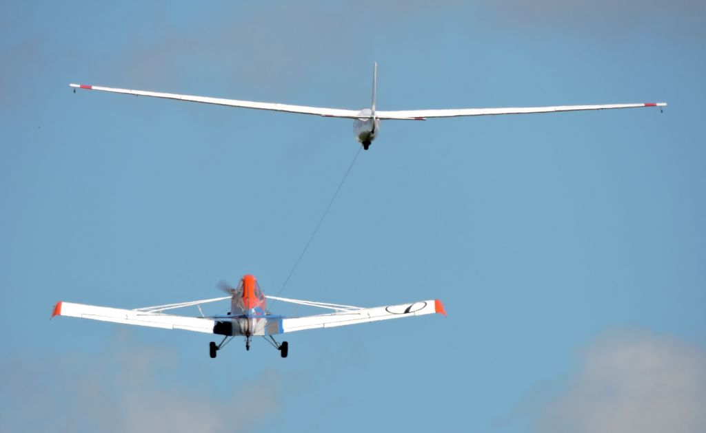 Piper PA-25 Pawnee (N6717Z) - A Tow Plane taking a Glider up, summer 2018.