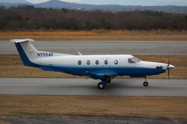 Pilatus PC-12 (N755AF)