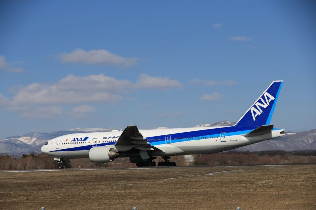 Boeing 777-200 (JA713A) - February 12, 2024:HKD-HND.