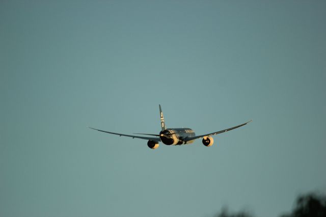 Boeing 787-9 Dreamliner (ZK-NZE) - Departing Perth to Auckland NZ Canon 100 - 400 lenS f 1/800 sec f5.6 ISO 200 FOCAL Lenght 400 mm