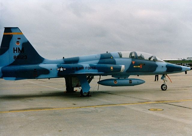 Northrop T-38 Talon (88-0123) - USAF T-38 from Hollaman AFB at an air show at the old Carswell AFB
