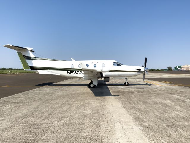 Pilatus PC-12 (N695CB) - 04-DEC-2022