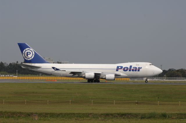 Boeing 747-400 (N453PA) - Departure at NRT Airport Runway 16R on 2011/10/8