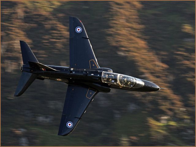 — — - Low level flying in the Mach Loop - Wales UK