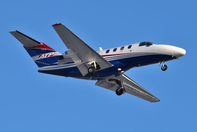 Cessna Citation CJ1 (N156ML) - I never knew ATP had a jet! Shown landing 23-R on 02-10-22.