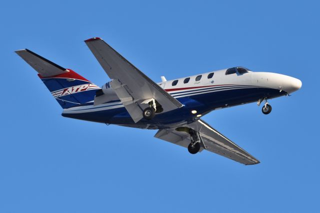 Cessna Citation CJ1 (N156ML) - I never knew ATP had a jet! Shown landing 23-R on 02-10-22.