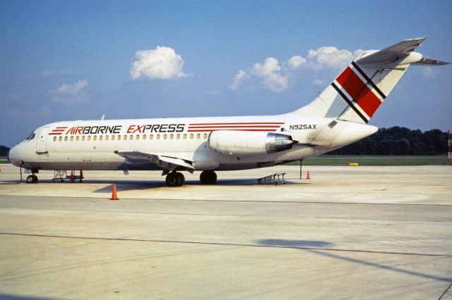 Douglas DC-9-10 (N925AX) - Airborne Express, N925AX, Douglas DC-9-14, msn 45728, Photo by John A. Miller, a rel=nofollow href=http://www.PhotoEnrichments.comwww.PhotoEnrichments.com/a