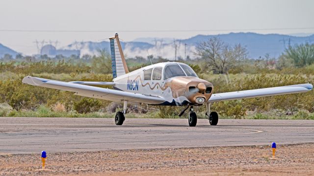 Piper Cherokee (N8CN) - Piper PA-28_140 Cherokee Cruiser at Buckeye Municipal Airport, February 2023 Buckeye Air Fair / AOPA Fly-in