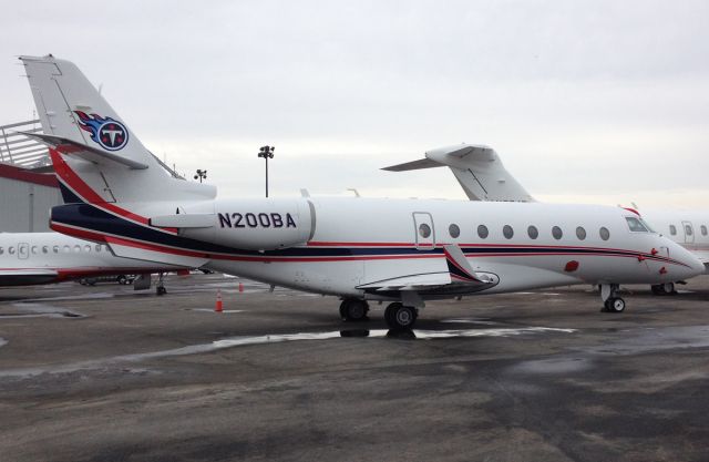 IAI Gulfstream G200 (N200BA) - NFL Tennessee Titans !