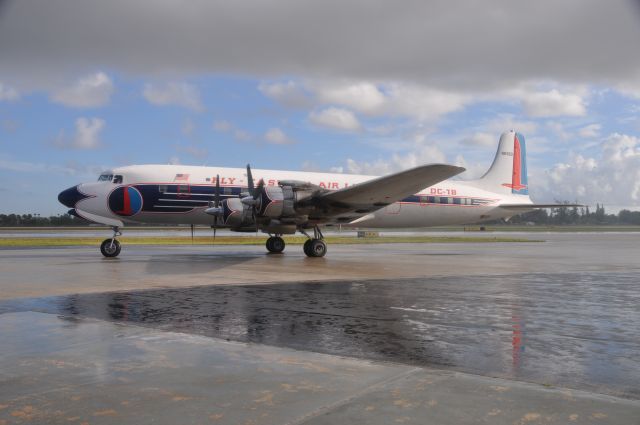 Douglas DC-7 (N836D) - AUGUST 27 2010 AT OPA-LOCKA