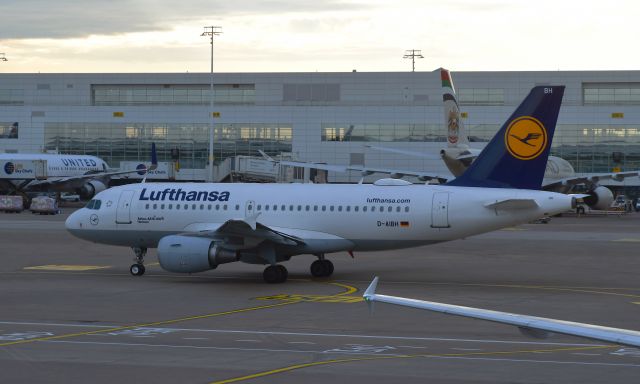 Airbus A319 (D-AIBH) - Lufthansa Airbus A319-112 D-AIBH in Brussels