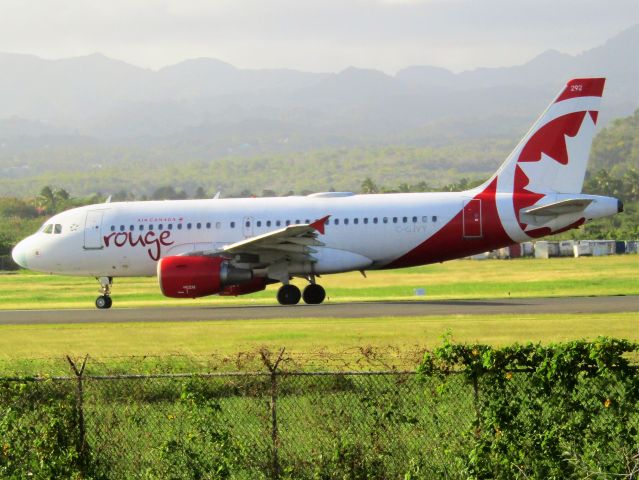 Airbus A319 (C-GBHR)