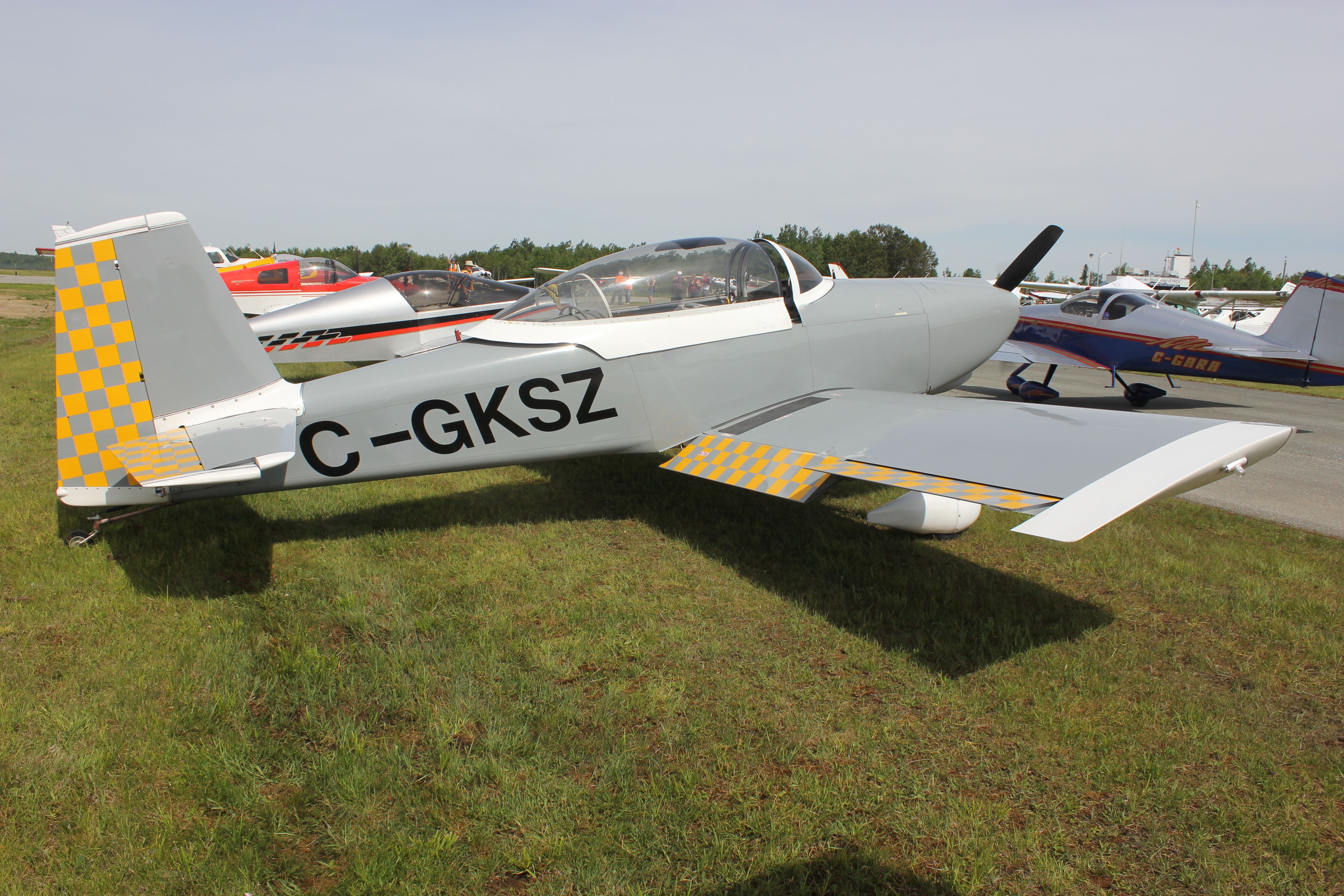 Vans RV-8 (C-GKSZ) - C-GKSZ Van'S RV-8 RVA Aéroport de Sherbrooke QC. CYSC 16-06-2018.