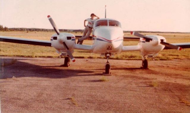 Piper Aztec (N111DL) - Ok...looks like she changed hands again recently and since we were the original owners when she was new, I thought I would post this...enjoy. (yeah, thats me, omg...32 years ago...)