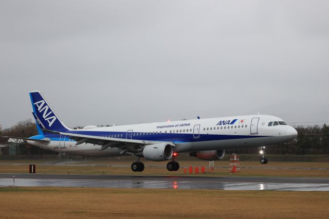 Airbus A321 (JA113A) - November 14th 2021:HND-HKD.