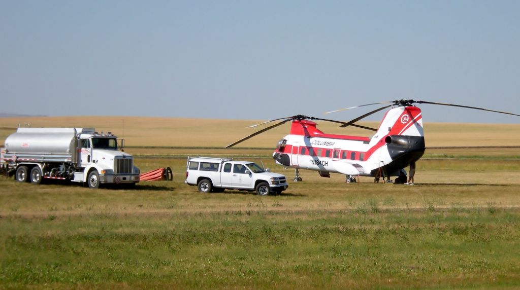 VERTOL 107 (N184CH) - Firefighter, Grangeville, Idaho, July 01, 2015.