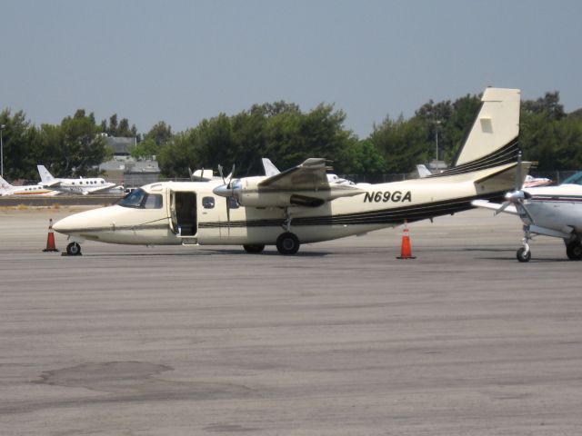 Gulfstream Aerospace Jetprop Commander (N69GA) - Parked at Santa Ana