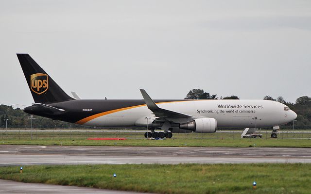 BOEING 767-300 (N343UP) - ups b767-3 n343up at shannon 25/9/18