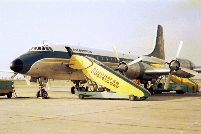 G-ASTF — - Bristol 175-314 Britannia in 1967 at Düsseldorf (EDDL)