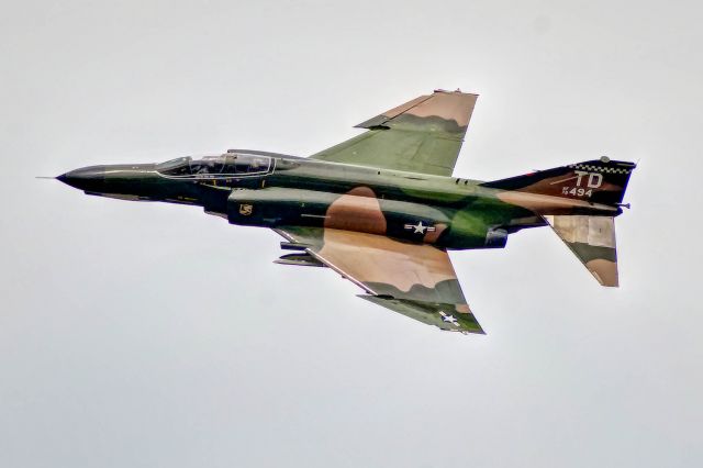 McDonnell Douglas F-4 Phantom 2 — - An F-4 makes a pass at Tyndall AFB.