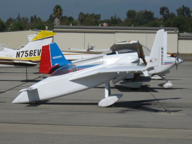 RUTAN VariEze (N88ED) - Parked at Fullerton