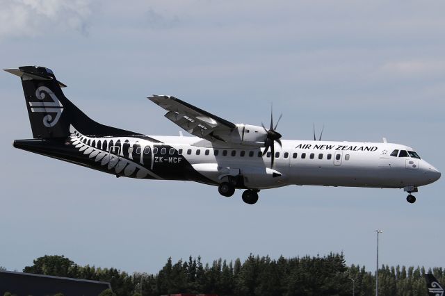 ATR ATR-72 (ZK-MCF) - on 15 Jan 2017