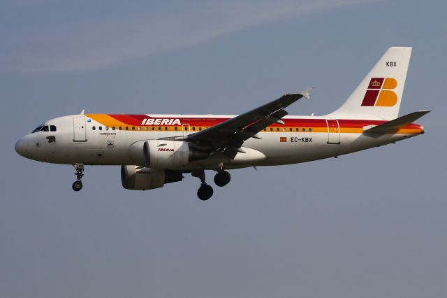 Airbus A319 (EC-KBX)